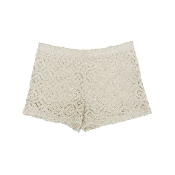 MANGO Crochet Straight-Fit Shorts - Picture 2 of 4